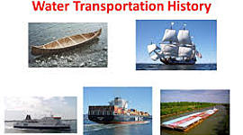 Timeline: Transport on water