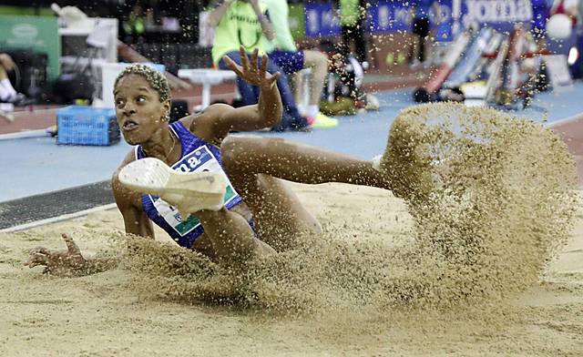 Record del mon de triple salt (Rojas)