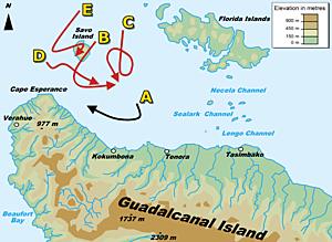 La derrota japonesa de Guadalcanal