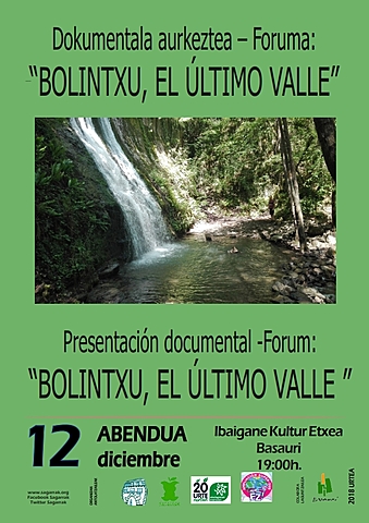 Dokumentalaren aurkezpena Basaurin