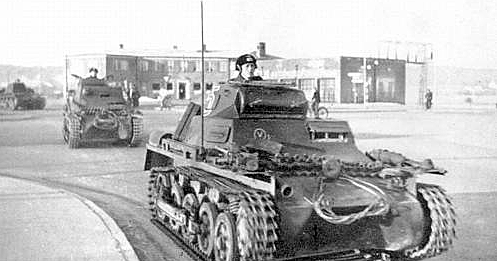 Germany invades and takes control of Denmark and Norway.