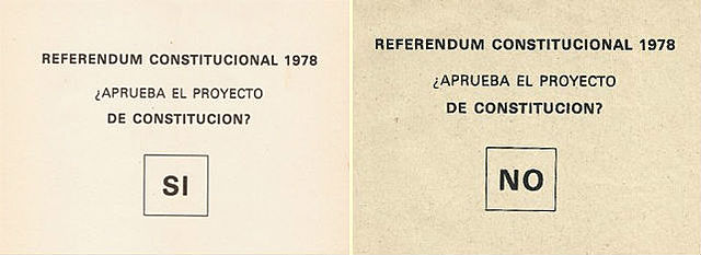 Referéndum para la aprobación de la Constitución
