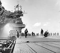 American naval victory at Battle of Midway