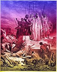 Shallum reigns over Israel