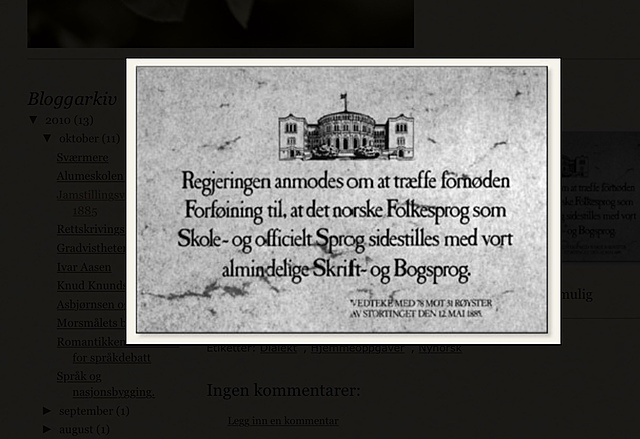 Jamstillingsvedtaket