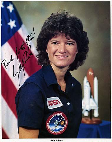 Sally Ride.