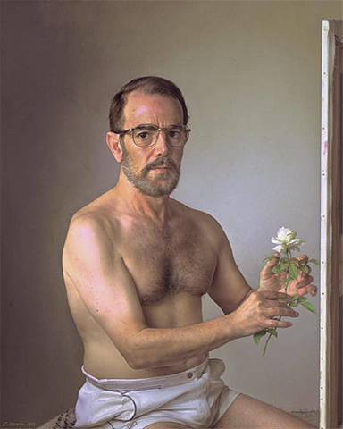 "Yo con una flor" - Eduardo naranjo