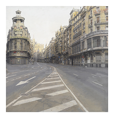 "Gran via" -  Antonio López