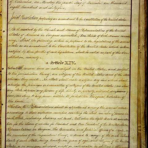 Ratification of the 14th Amendment