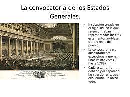 A Convocatoria dos Estados Xerais