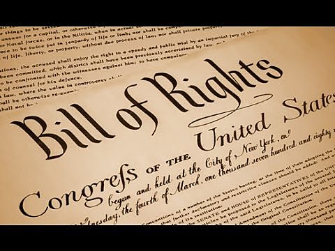 THE BILL OF RIGHT