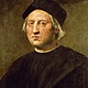 Ridolfo del ghirlandaio   ritratto di cristoforo colombo (1520)