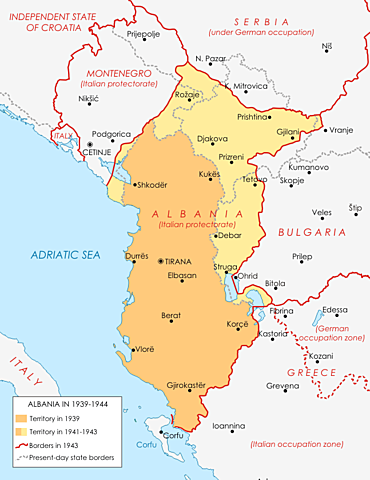 Ocupació d'Albània