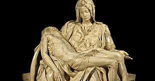 Miguel Ángel crea La Piedad del Vaticano