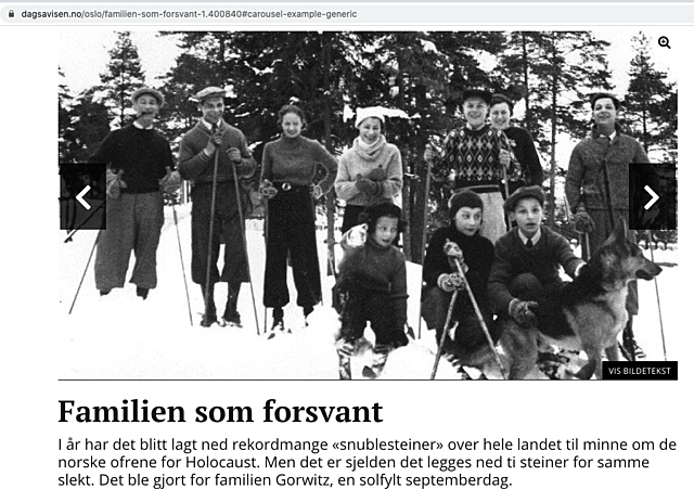 Deportasjon av norske jøder