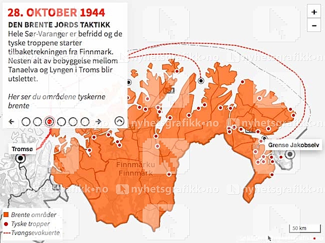 Frigjøringen av Norge starter