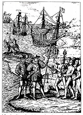 Pedro de Heredia desembarca a orillas de la bahía