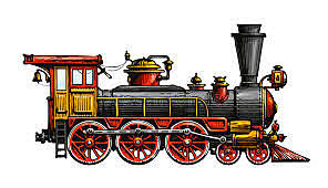 Trenes con locomotor