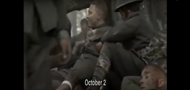 Battalion breaks through the initial line