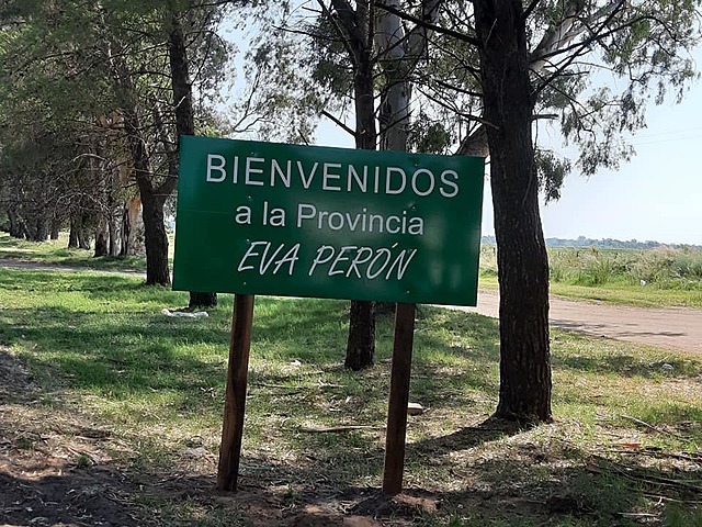 Ley 14307 "Provincia Eva Perón"