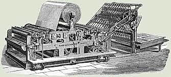 La imprenta rotativa