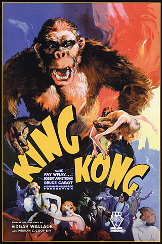 Estreno de la película "King Kong" (primera versión)