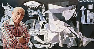Picasso pinta la Guernica
