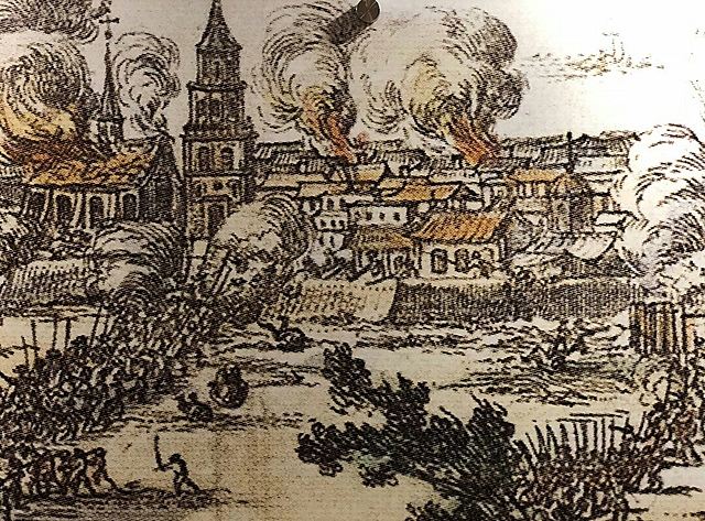 Ataque de Henry Morgan, destrucción final de la Catedral y de toda la ciudad.