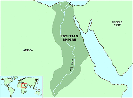 Egyptian Empire becomes greatest civilization