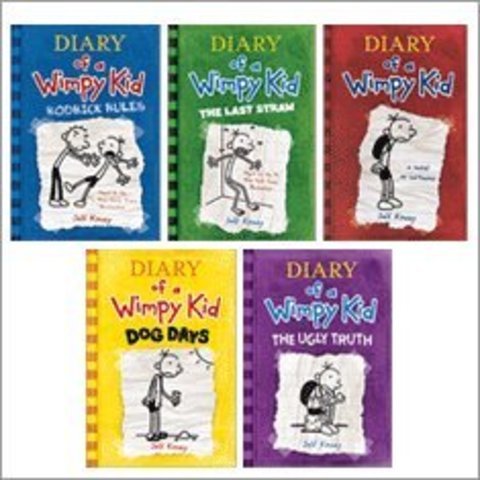 Finished all diary of a wimpy kid