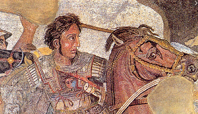- Alexander the Great conquers all