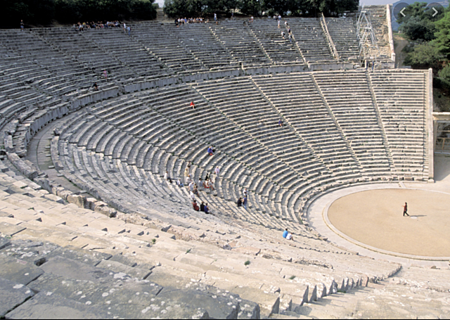 Greek plays are performed in Athens.