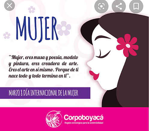 Celebración de el día internacional de la Mujer