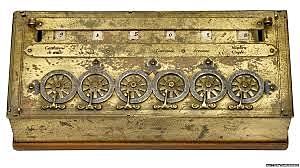 Calculador mecánico