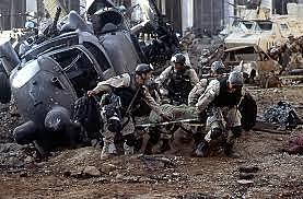 Entrance of US Soldiers in Somalia / Blackhawk Down