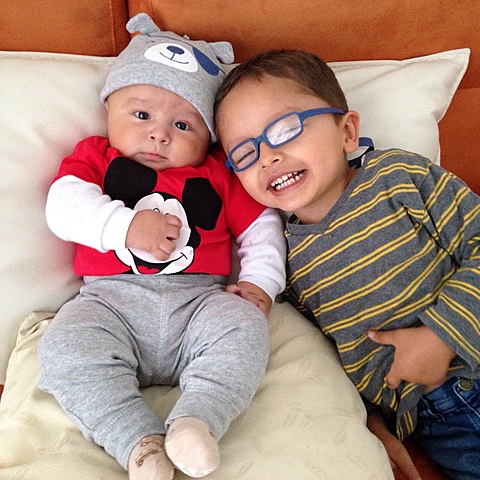 El nacimiento de mi Hermano