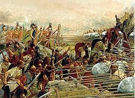 Greece is conquered by Rome