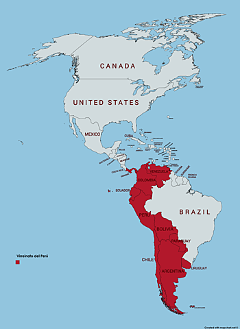 Consquista española, Creación del Virreinato del Perú