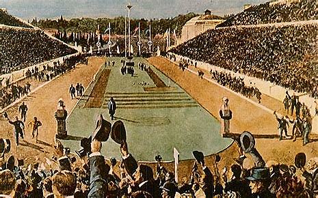 The first Olympic Games takes place.