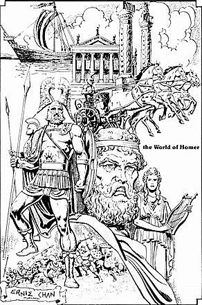 Homer composes the Odyssey.