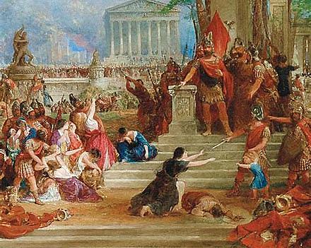 Greece is conquered by Rome.