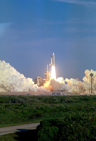 Columbia is Launched