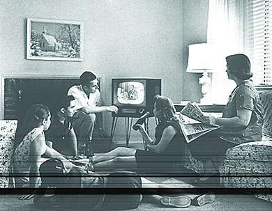 tv viktigere etter krigen