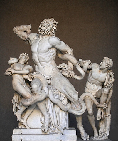 Laocoonte y sus hijos