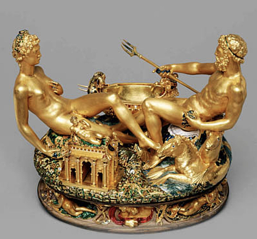 Salero de Francisco I de Francia.