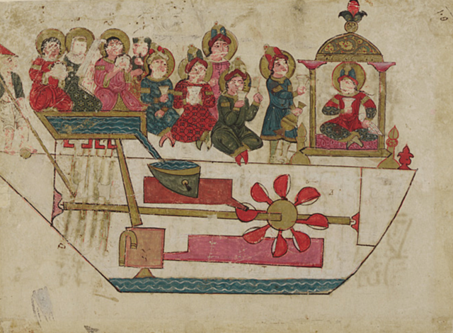 Al-Jazari's musical robot band