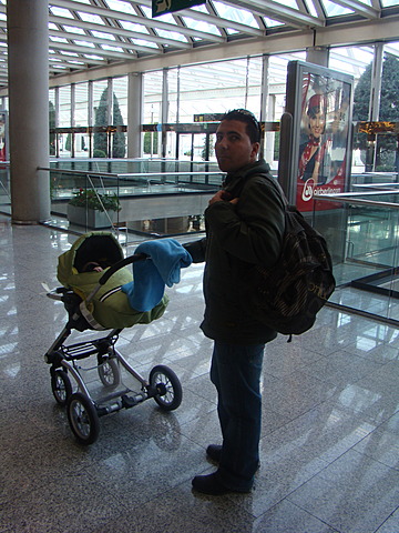 La primera vegada que vaig anar amb avio