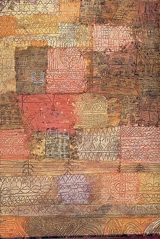 Barrio de villas florentinas de Klee