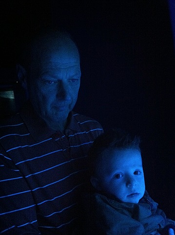 Anar a l'Aquarium amb els meus padrins