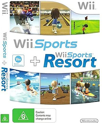 Wii Sports and Wii Sports Resort